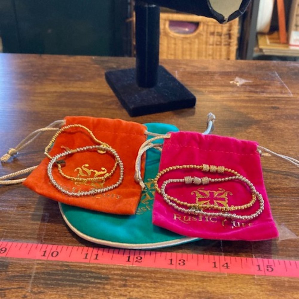 Rustic Cuff Stretch Bracelets - image 1